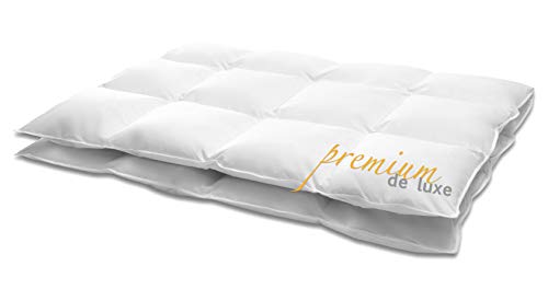 HANSKRUCHEN® Premium de Luxe Daunendecke 200x220 cm -...