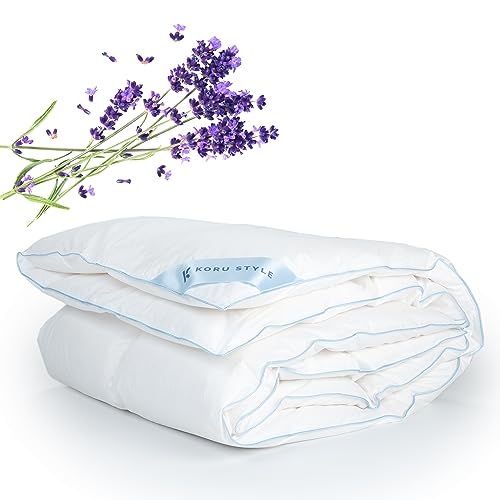 Koru Style Premium Daunen Bettdecke 135x200 cm – 100%...