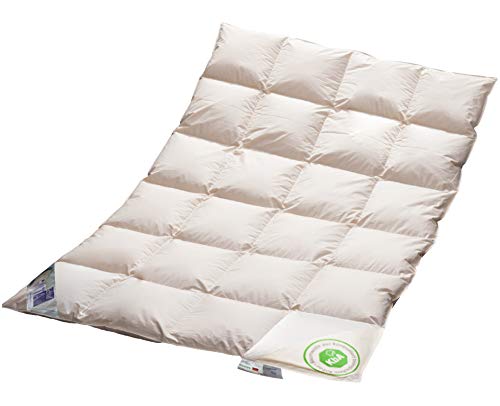 Vitaschlaf® Bio-Luxe-KBA TESTSIEGER - W6 - EXTRA WARM 100%...